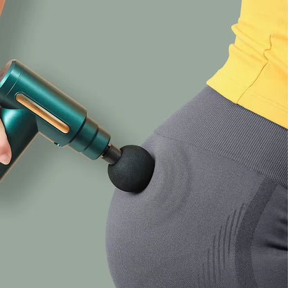 New Upgraded Portable Massage Gun Deep Tissue Muscle Relief Rechargeable Battery, Ideal For Back & Neck,Gift For Everyon