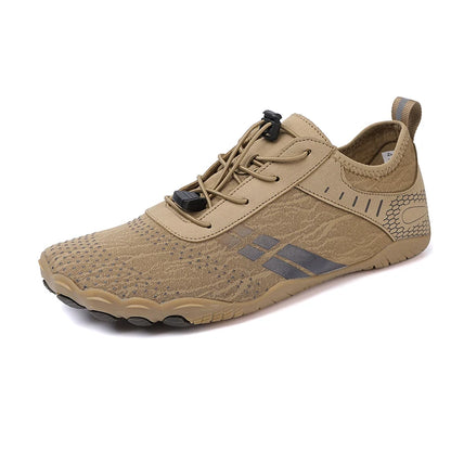 Mens Wide Toe Zero Drop Barefoot Shoes Breathable Minimalist Water Shoes for Outdoor Sports Climbing Running Wrestling