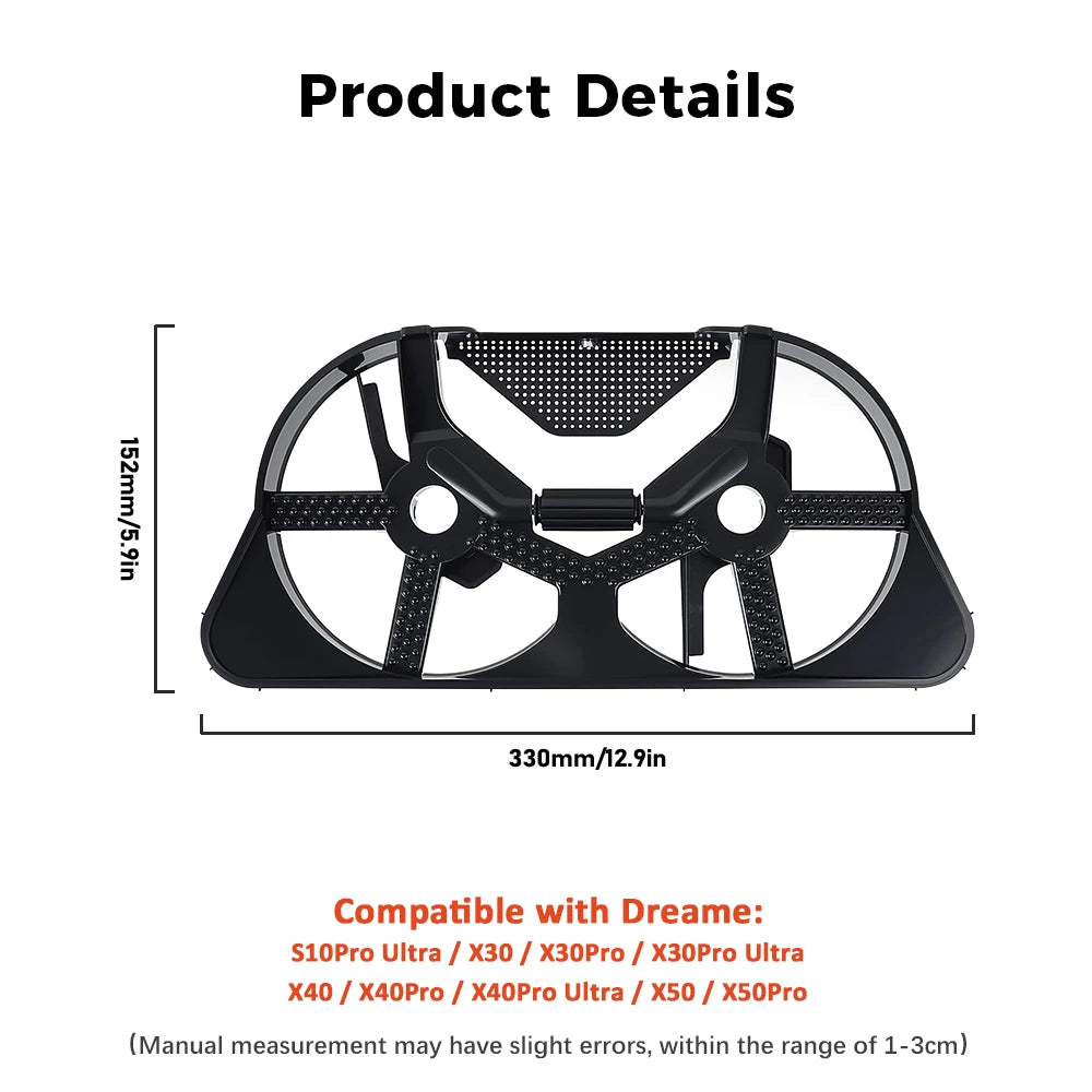 For Dreame X40 Ultra/X30 Ultra/L30 Ultra/S30PU/L10s Ultra Gen 2/L10s Pro Ultra Robot Arm Series Base Station Cleaning Tray Parts
