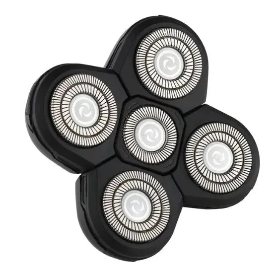 Men's New Multi-Function Washable Rotary Barber Shaver – Spare Heads for Multi-Blade Smart Razor