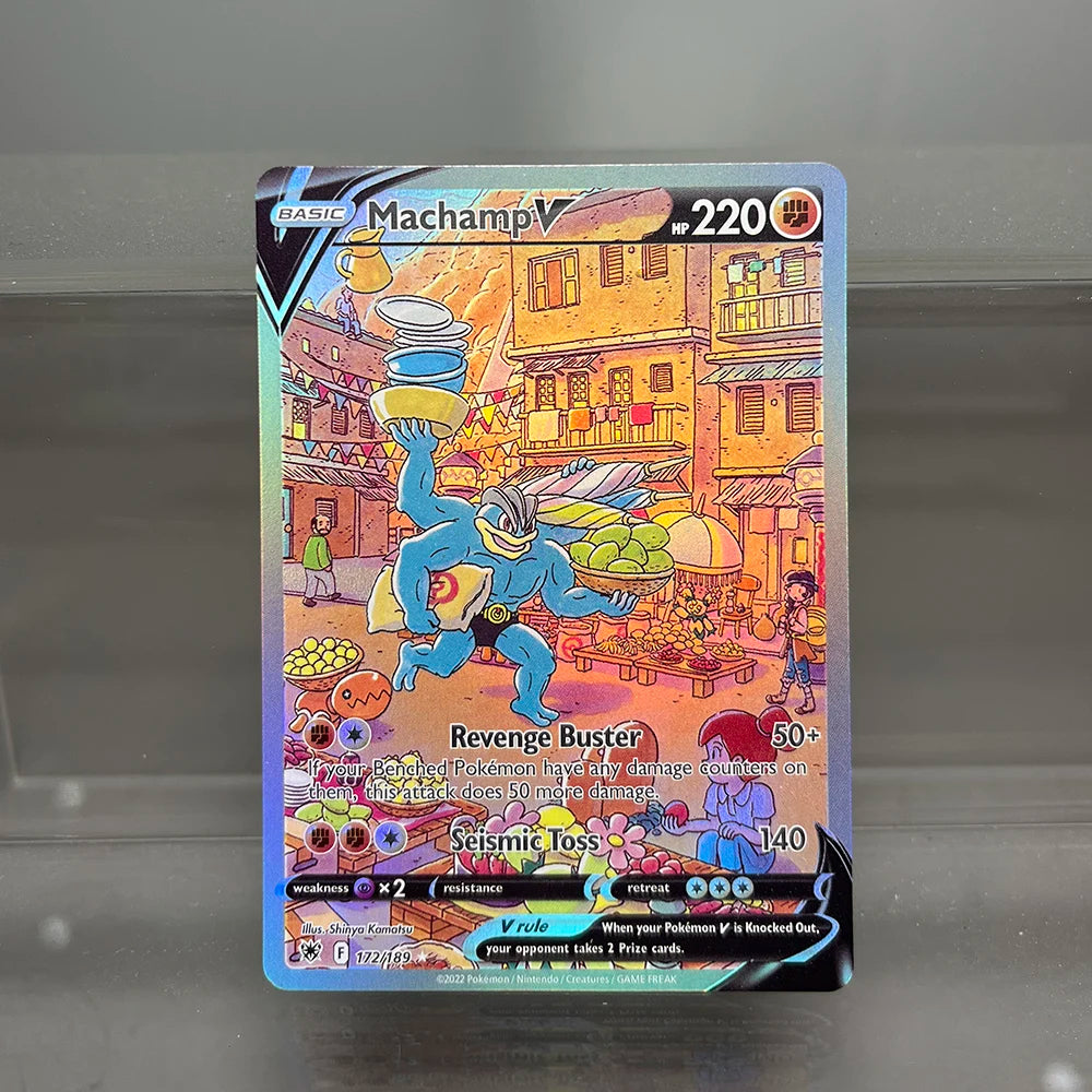 PKM Proxy Cards Classic Mew Vmax Charizard Vstar Cards Collection PTCG Celebi V Fusion Strike Foil Card
