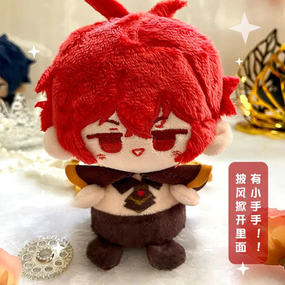 Genshin Impact Plush Doll Sandrone Columbina Yae Miko Arlecchino Sigewine Yae Miko Game Cosplay Stuffed Kids toy Christmas gift