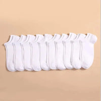 10 Pairs White