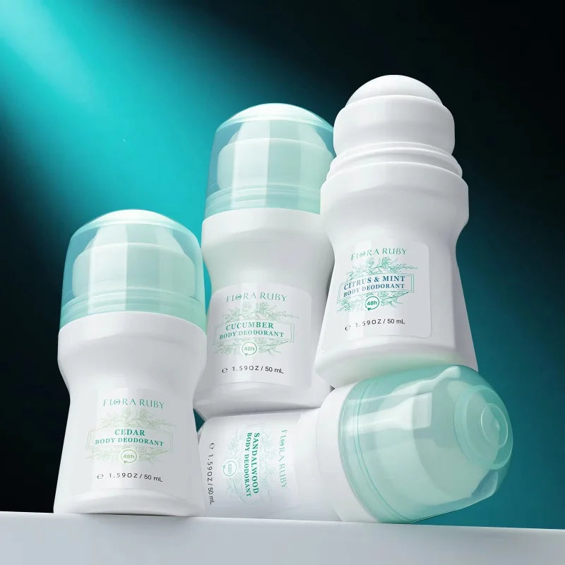 1 Piece Deodorant Roller Ball, Multifunctional Deodorant Roller Ball for Both Men and Women, Aluminum-Free Material, Easy to Carry