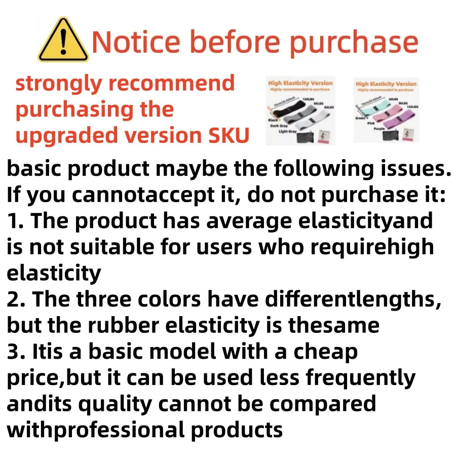 Basic Fabric Resistance Hip Booty Bands Glute Thigh Elastic Workout Bands Squat Circle Stretch Fitness Strips Loops Yoga Gym