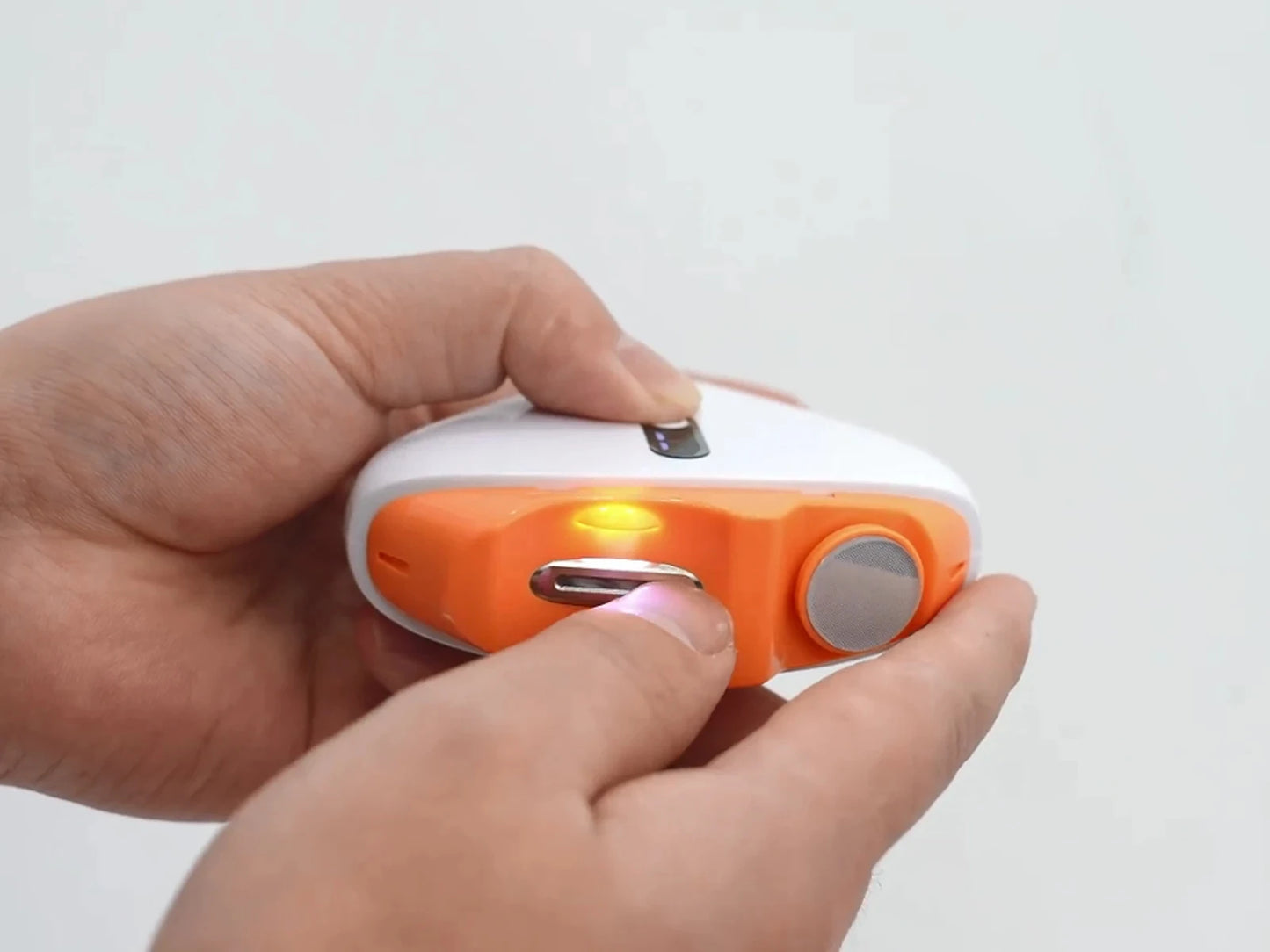 Automatic Electric Nail Trimmer & Polisher with LED Light - Safe Nail Care for Adults & Babies