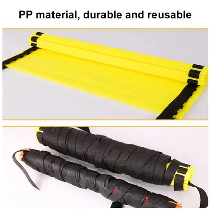 Agility Ladders with Nylon Straps for Speed Training Sports Flexibility Football Energy Ladder Equipment for Athletic Performanc