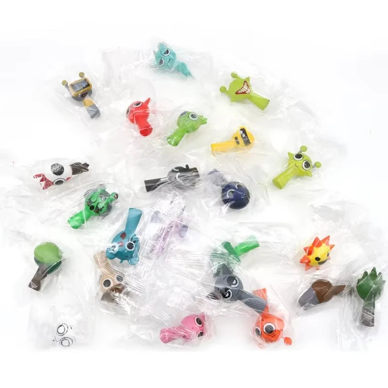 Hot New 24pcs/Set Mini Sprunki Action Figure Toy Cartoon Movie Sprunki Wenda Model Doll Figurines Kids Gift