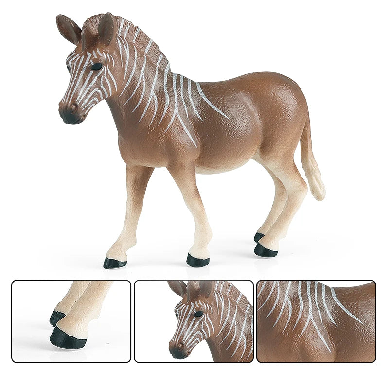 Oenux Prehistoric Wild Animals Simulation Armadillo Doedicurus Sabretooth Model Action Figures PVC Collection Toy For Kid Gift