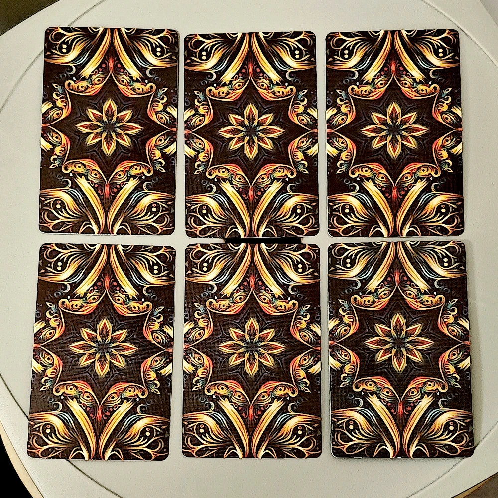 9*6cm Weird World Lenormand Deck 36 Pcs Fantasy Lenormand Cards