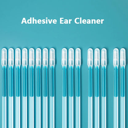 24Pcs Disposable Silicone EarWax Remover sticky ear pick For Kids Olders Adult S/L Ear Cleaner Reusable Adhesive Earpick 2030