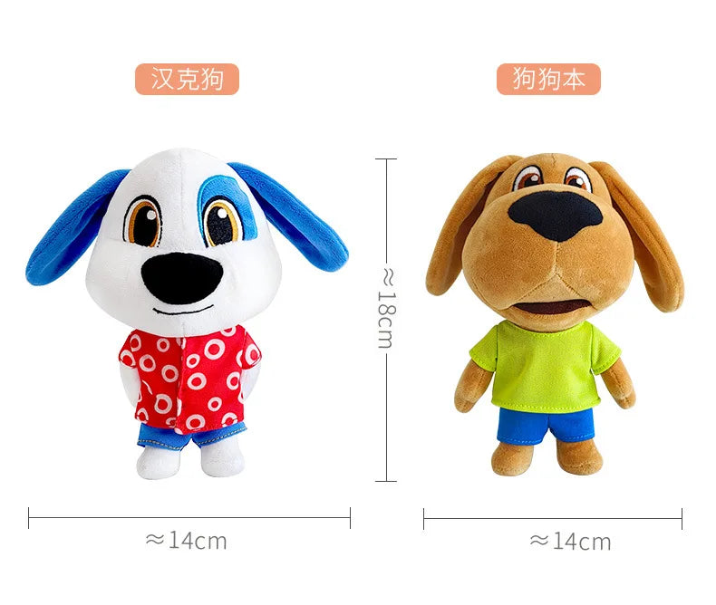 Can't Talk Talking Tom And Friends With Changeable Clothes Plush Toys 18cm Talking Tom Angela Dolls Accompany Doll For Children