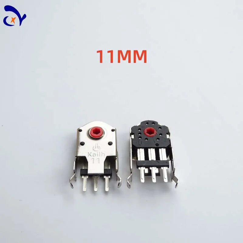 5PCS/10PCS Kailh Dustproof Mouse Wheel Encoder Decoder 5 7 5 9 10 11 12mm Red Core