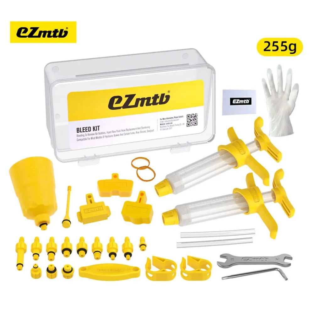 Bicycle Hydraulic Disc Brake Oil Bleed Kit Tools for SHIMANO, SRAM, Avid, MAGURA Series MTB Road Bike Brake Repair Tool