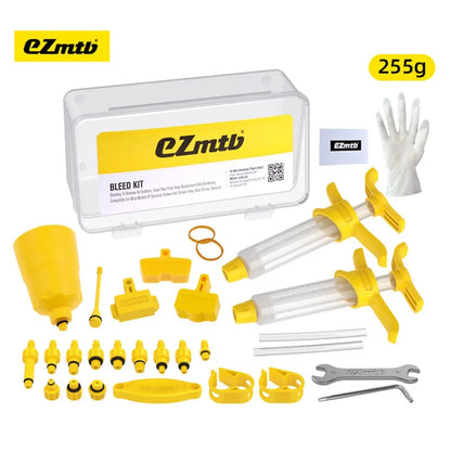 Bicycle Hydraulic Disc Brake Oil Bleed Kit Tools for SHIMANO, SRAM, Avid, MAGURA Series MTB Road Bike Brake Repair Tool