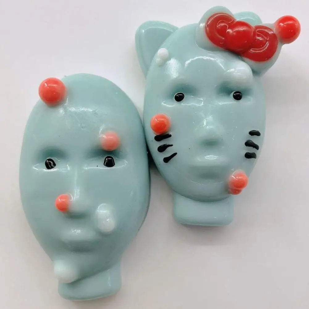 Alien Stress Relief Squeezing Acne Homemade Pinching Toy Super Soft Silicone Abstract Cartoon Reusable Release Rebound Toy