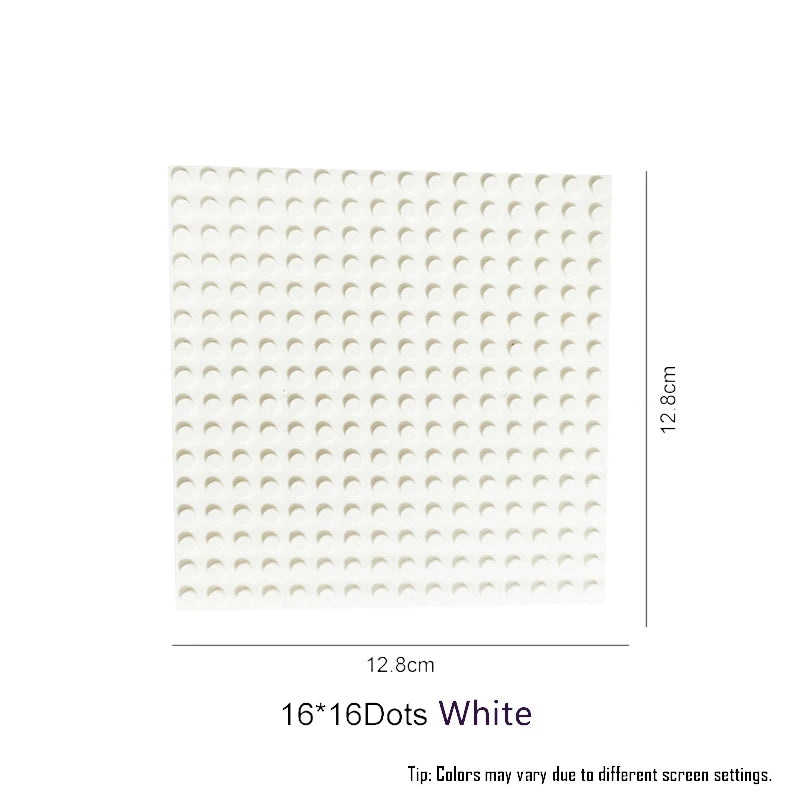 32x32x16x16 Dots Classic Base Plates MOC DIY Plastic Bricks Baseplates City Dimensions Building Blocks Figures Construction Toys