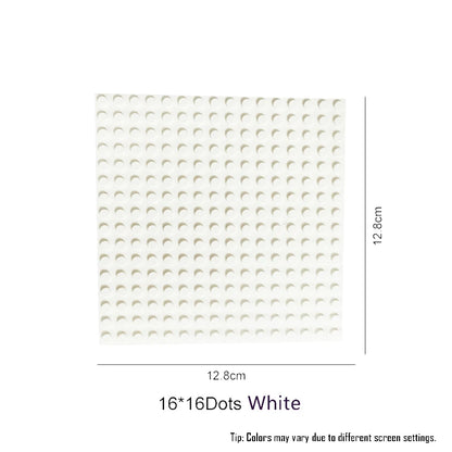 32x32x16x16 Dots Classic Base Plates MOC DIY Plastic Bricks Baseplates City Dimensions Building Blocks Figures Construction Toys