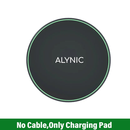 Wireless Charger For iPhone 17 15 14 13 12 X Pro Max Induction Fast Charging Pad Dock Station For Samsung S23 S22 Xiaomi Huawei