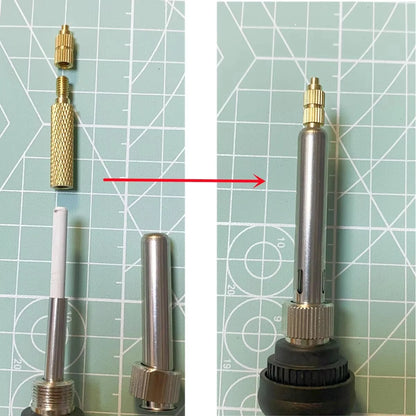 Heat Set Insert Soldering Iron Tip Head M2 M2.5 M3 M4 M5 M6 Hot Melt Insets Nut Brass Embedded Thread Insertion Kit For Plastic
