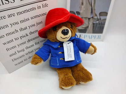 29CM Britain Paddington Bear plush dolls Kawaii Small Bear Stuffed Dolls High Quality Children Christmas Birthday Gifts