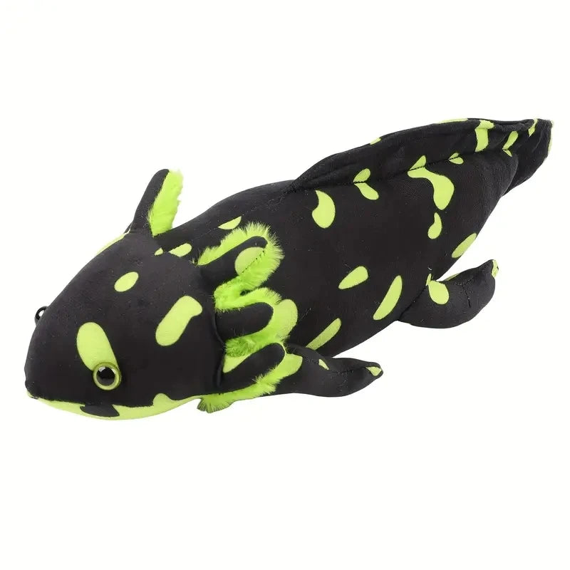 42cm Kawaii Axolotl Plush Toy Soft Stuffed Plush Salamander Hexagonal Dinosaur Plushie Toy Home Decoration Kids Christmas Gift