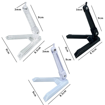 Innovative And Practical Handmade Doll DIY Holder Action Figure Model Base Display Stand Black Bracket For 1/144 HG RG
