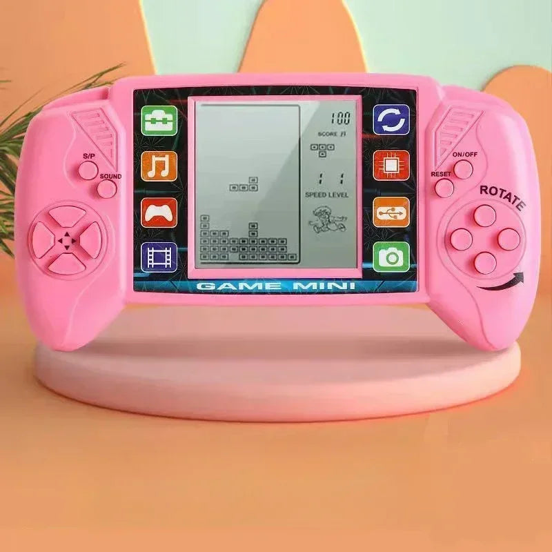 Portable Handheld Game Console BRICK GAME Handheld Players Nostalgic Educational Toys Pocket 4 Colors Classic Childhood Gift