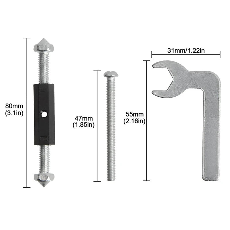 Cassette Repairer Electrical Box Repairer Cassette Screws Support Rod for Wall Mounted Switch Box