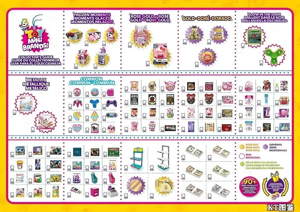 Zuru 5 Surprise Mini Brands Toys Zuru Mystery Blind Box Original Miniature Toy Surprise Blind Box Toy Gifts Cute Toys