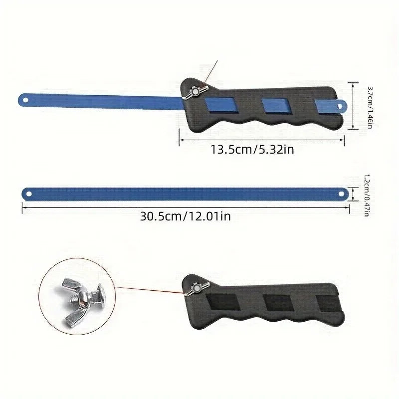 Creative small saw with plastic handle mini hand saw portable PVC pipe saw for woodworking and gardening adjustable tool