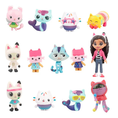 Gabby's Dollhouse Action Figure Cute Doll Collection Model Toys
