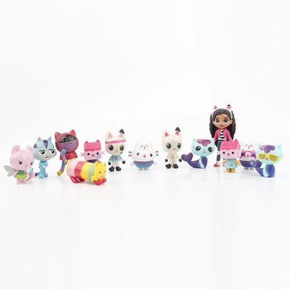 Gabby's Dollhouse Action Figure Cute Doll Collection Model Toys
