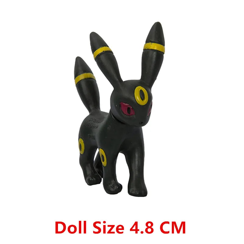 Pokemon Anime Figure Pikachu Sun Elf Eevee Gengar Monstruo De Bolsillo Cartoons Figure Model Action Toy Kids Gift Buy in bulk