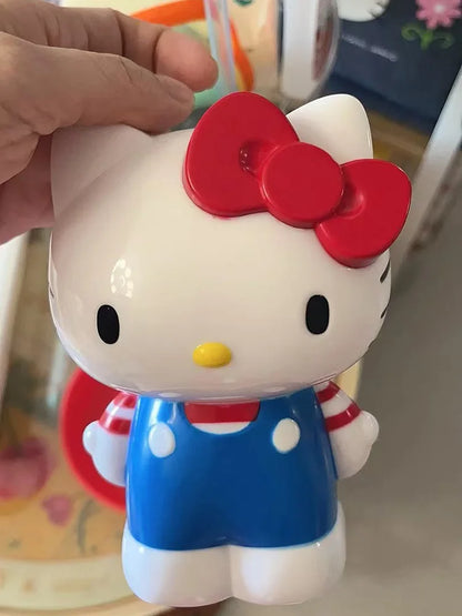 Hello Kitty Pen Holder Makeup Brush Organizer Dual Use Desktop Storage Decor Cute Gift For Girls Women Fans Kawaii