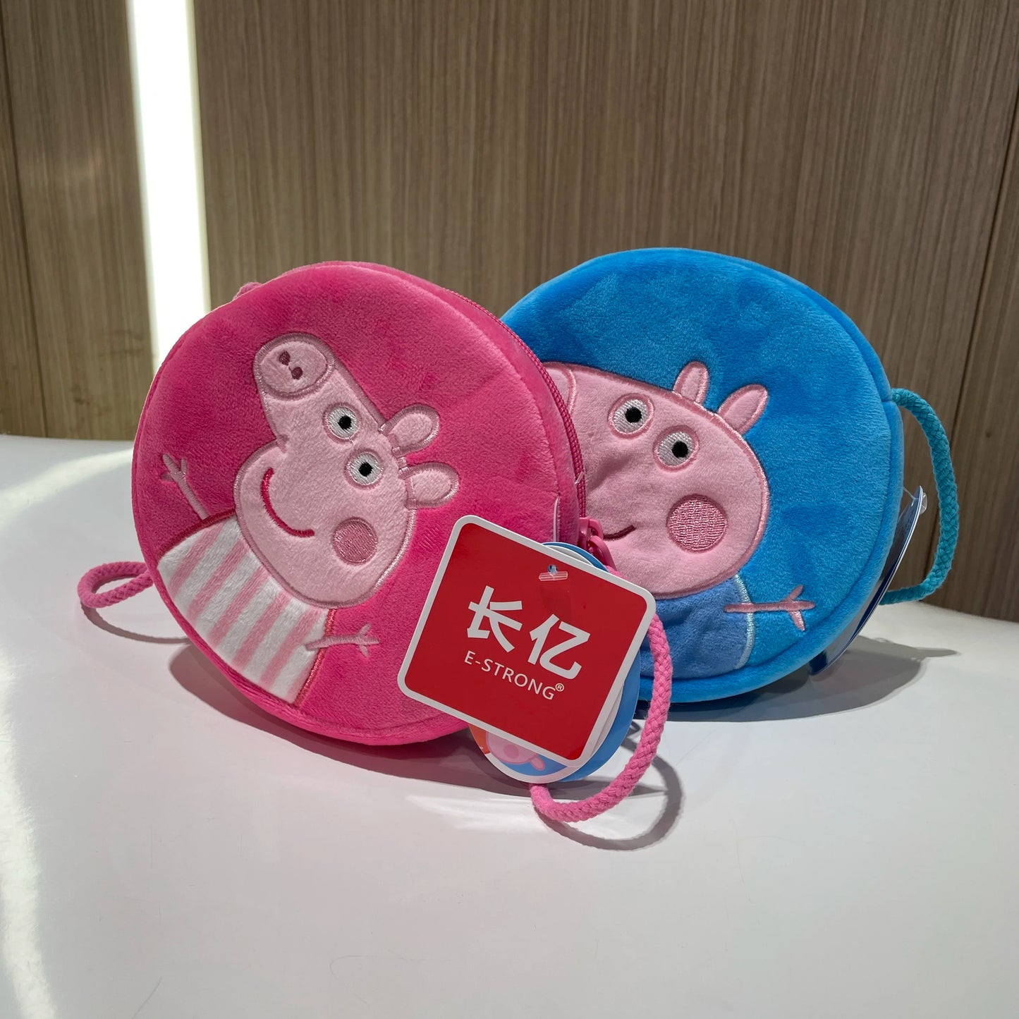 19cm 100% Genuine PEPPA PIG Stuffed Soft Doll Peppa George Zoe Suzy Rebecca Emily Danny Pedro bear Dinosaur Children Plush toy