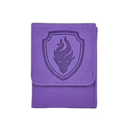 Premium Magnetic Card Deck Box - Secure Showcase for 110+ Cards, Durable Faux Leather, Display Window, Ideal for Sport，Game card