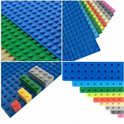 32x32x16x16 Dots Classic Base Plates MOC DIY Plastic Bricks Baseplates City Dimensions Building Blocks Figures Construction Toys