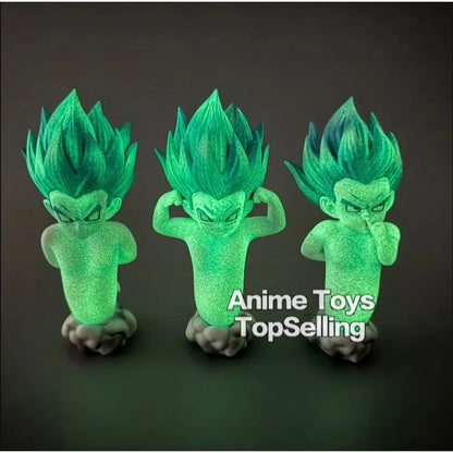 14.5cm Glow-in-the-Dark Anime Dragon Ball Z Figure Gotenks Noctilucent Ghost Action Figures Pvc Collection Model Toys Gifts