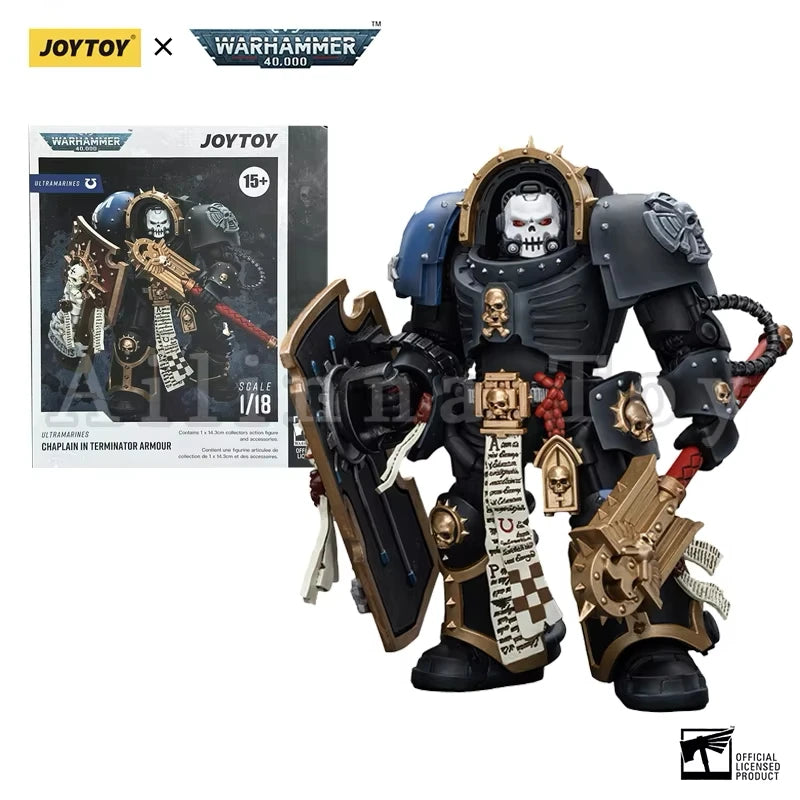 JOYTOY 1/18 Action Figure The Horus Heresy 40K New Ultra Squads & Mechas Lieutenant Titus Anime Military Model