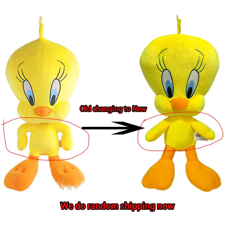 Big Looney Tunes Bugs Bunny Plush Toy Tweety Bird Bunny Anime Cartoon Movie Plushies Stuffed Doll Toys Gift