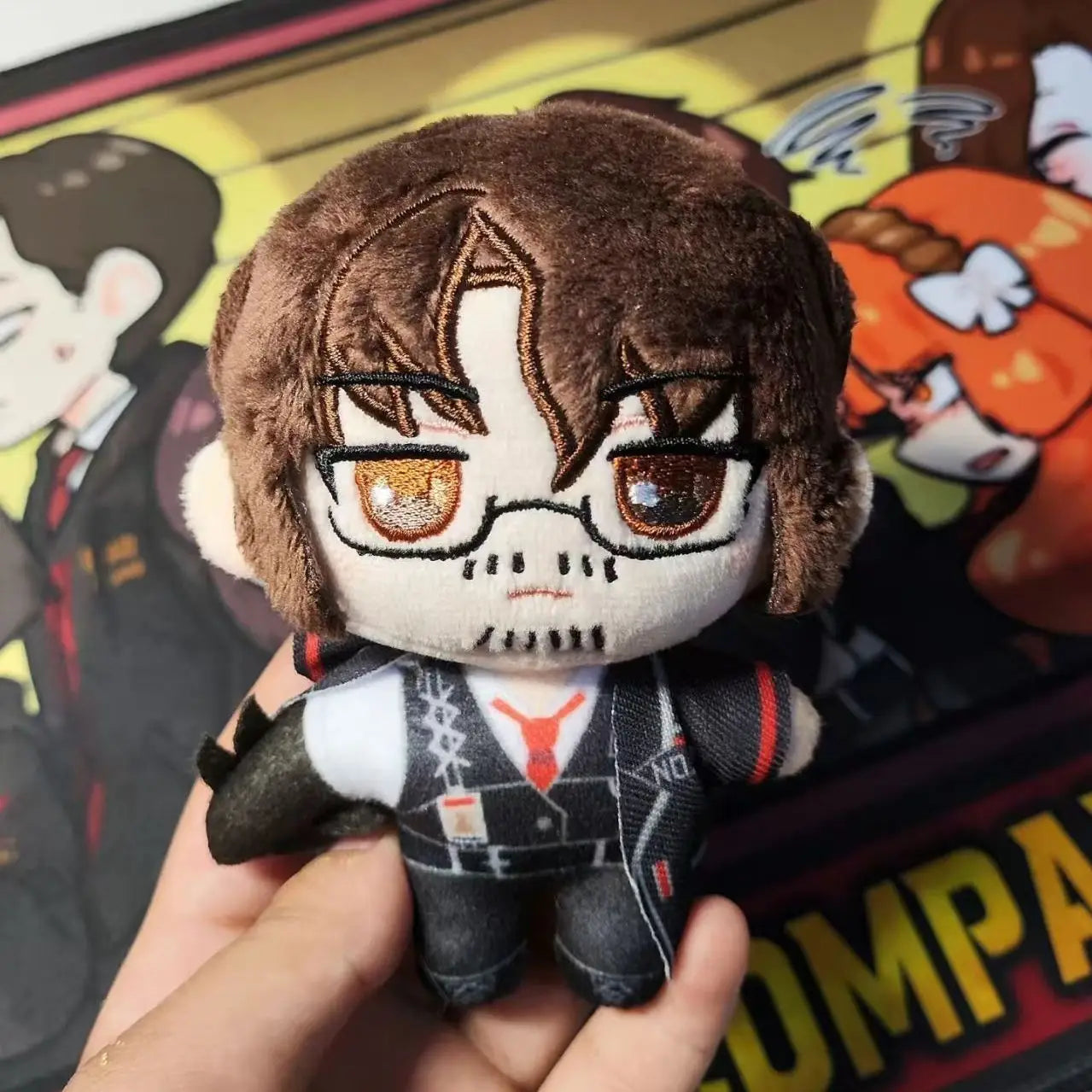 New 12 Styles Anime Limbus Company Cotton Dolls Plush Doll Ishmael Dante Faust Don Quixote Palm Cartoon Peripherials Gifts Toys