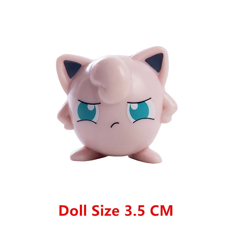 Pokemon Anime Figure Pikachu Eevee Charizard Mewtwo Cartoons Figure Collection Model Pocket Monster Action Toys Kids Birthday Gi
