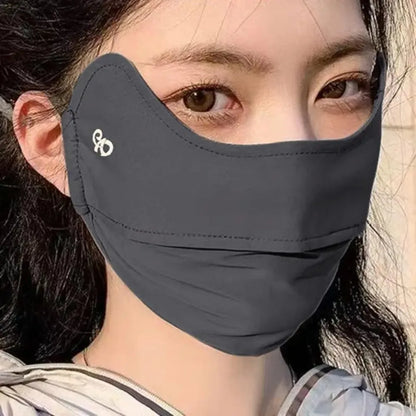 New Ultra-Thin Sunscreen Facial Mask for the Four Seasons of 2026 Scarf Ice Facial Mask Summer Veil Eye Protection and Face Modi