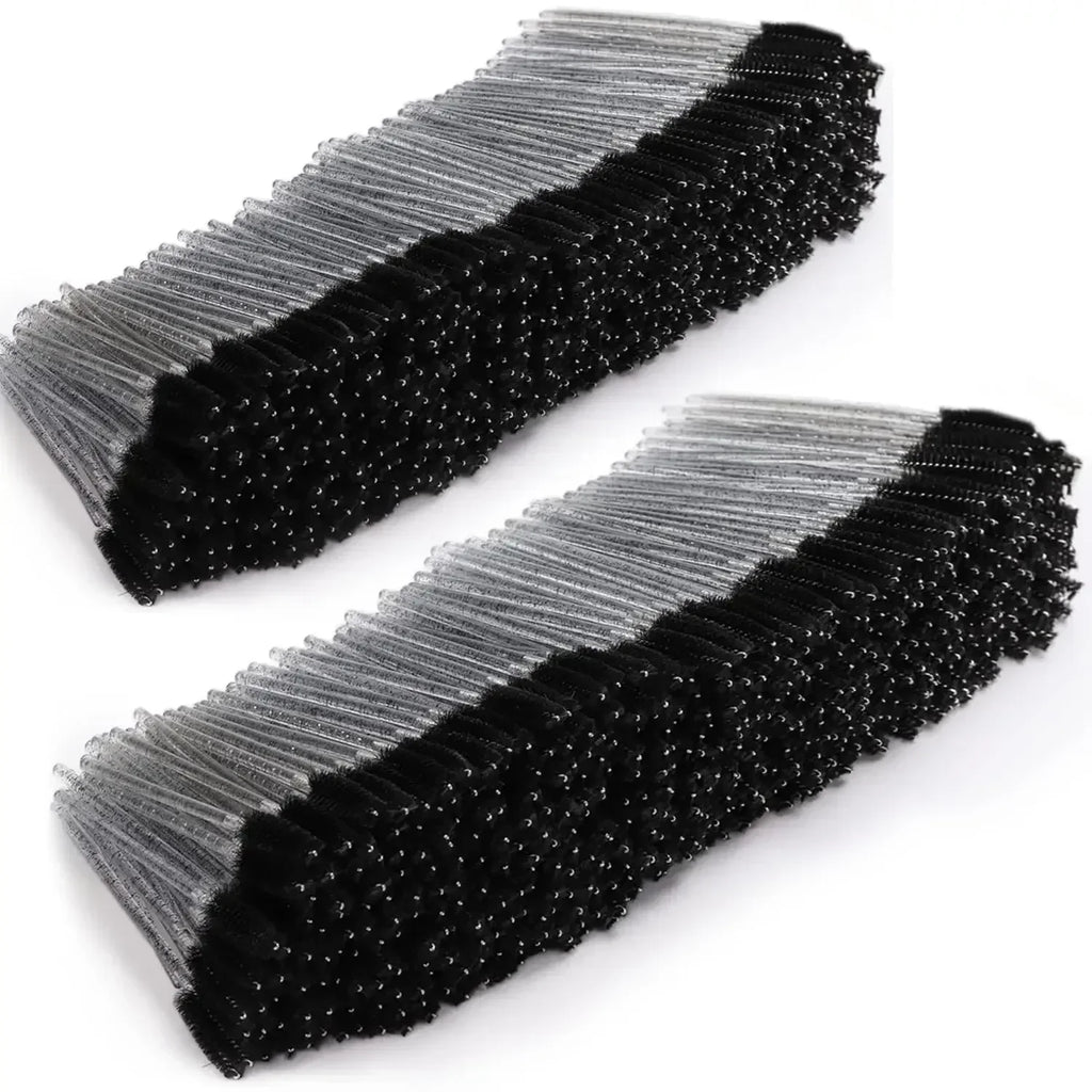 100/500/1000PCS Eyelashes Brushes Set Wholesaler Lash Mascara Brush For Lashes Extension Eyebrow Wands Applicator Makeup Tools