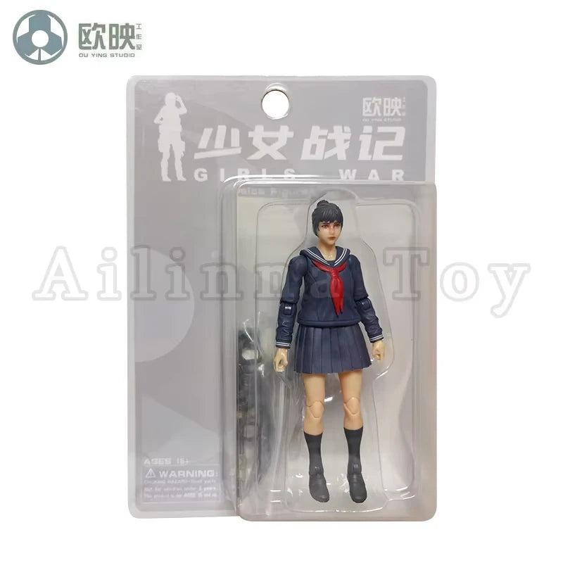 Ou Ying Studio 1/18 Planet Green Valley PGV 3.75inch Action Figure Girls War EFSA Female Figures Anime Model