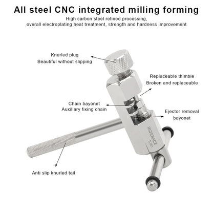 Bicycle Chain Breaker Splitter Cutter Universal Bike Chain Squeeze Remover For 7 8 9 10 11 Single Speed Chains Link Repair Tools