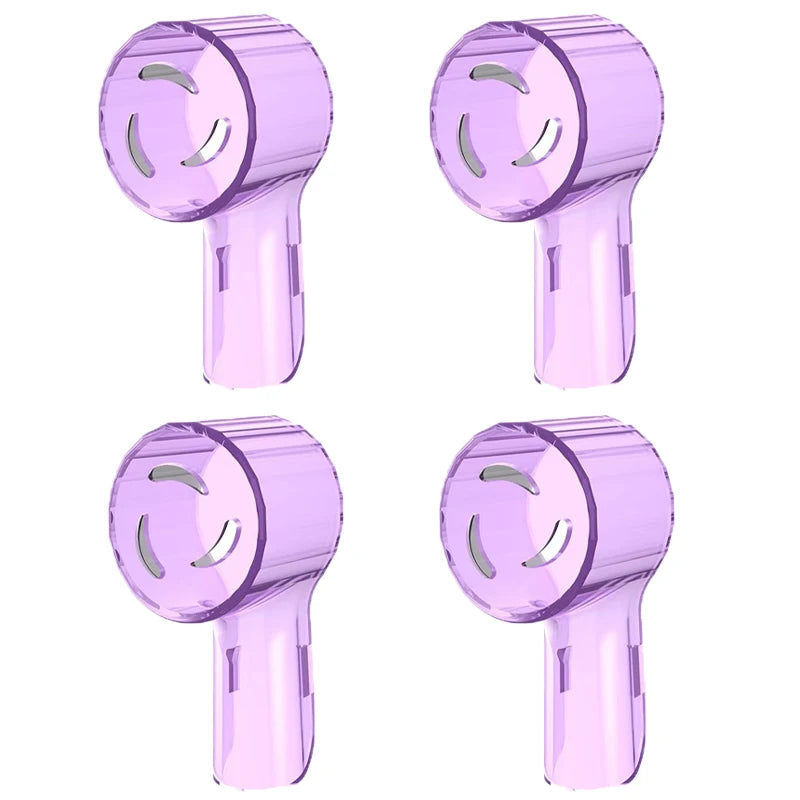 Toothbrush Dustproof Covers Caps Compatible with Braun Oral B Replacement Heads and iO Series Electric Toothbrush Head Protector