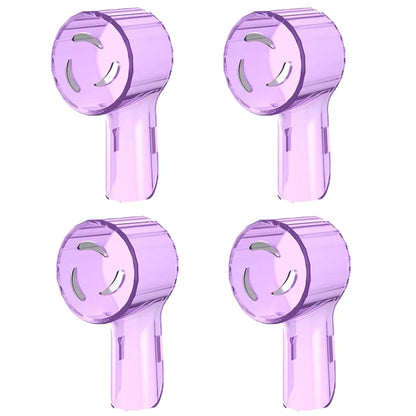 Toothbrush Dustproof Covers Caps Compatible with Braun Oral B Replacement Heads and iO Series Electric Toothbrush Head Protector