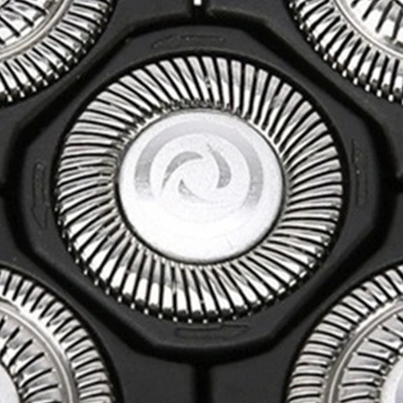 Men's New Multi-Function Washable Rotary Barber Shaver – Spare Heads for Multi-Blade Smart Razor